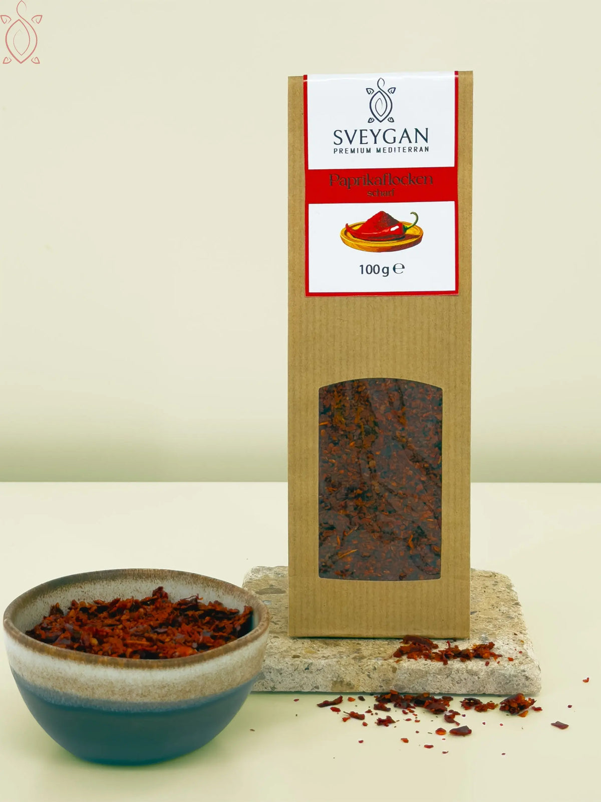 Paprikaflocken 100g - sveygan - Premium Mediterran