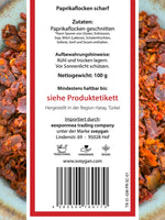 Paprikaflocken 100g - sveygan - Premium Mediterran