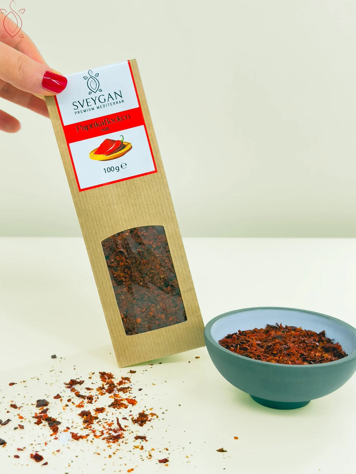 Paprikaflocken 100g - sveygan - Premium Mediterran