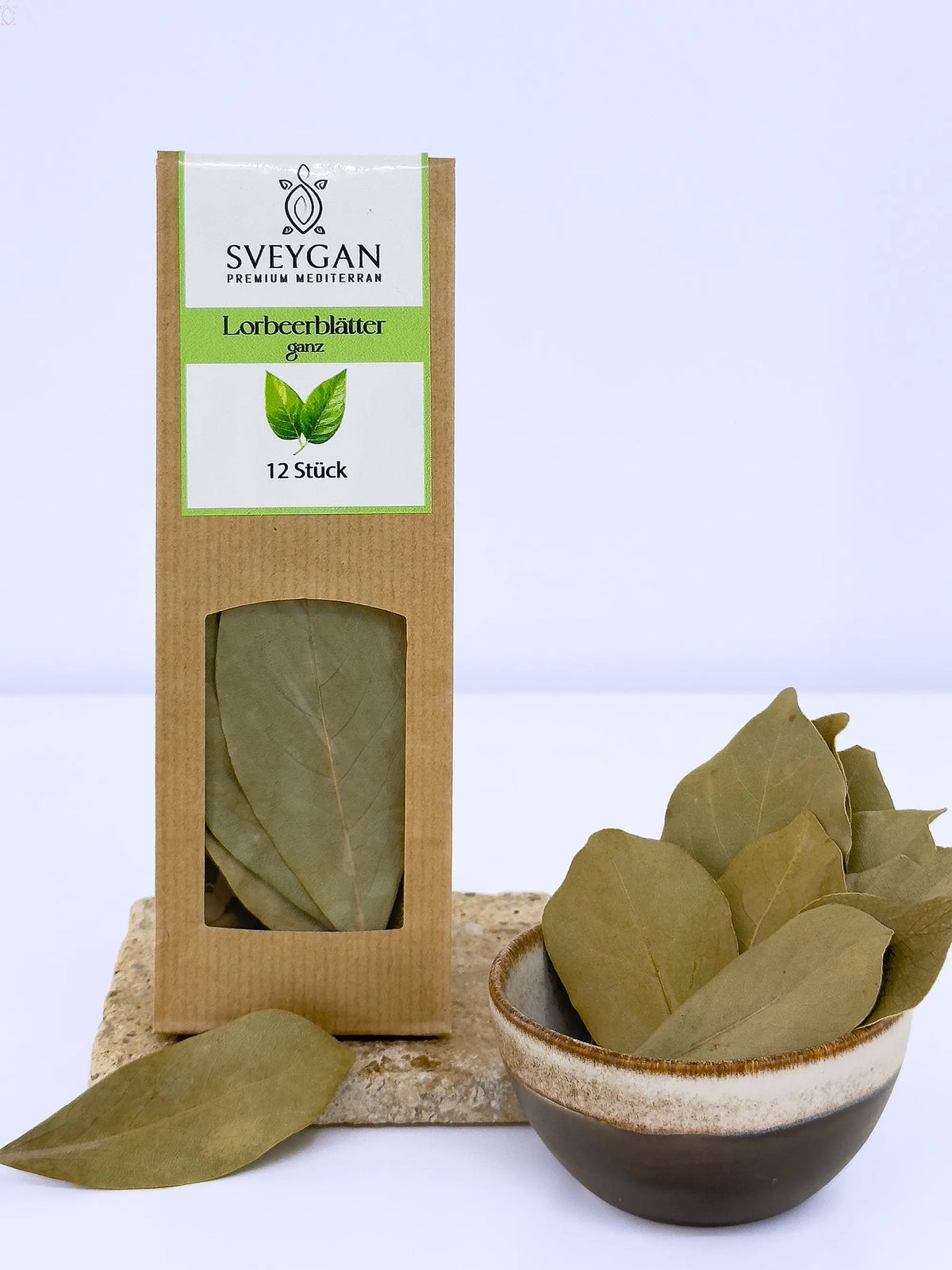 Lorbeerblätter ganz 12 Stück - sveygan - Premium Mediterran