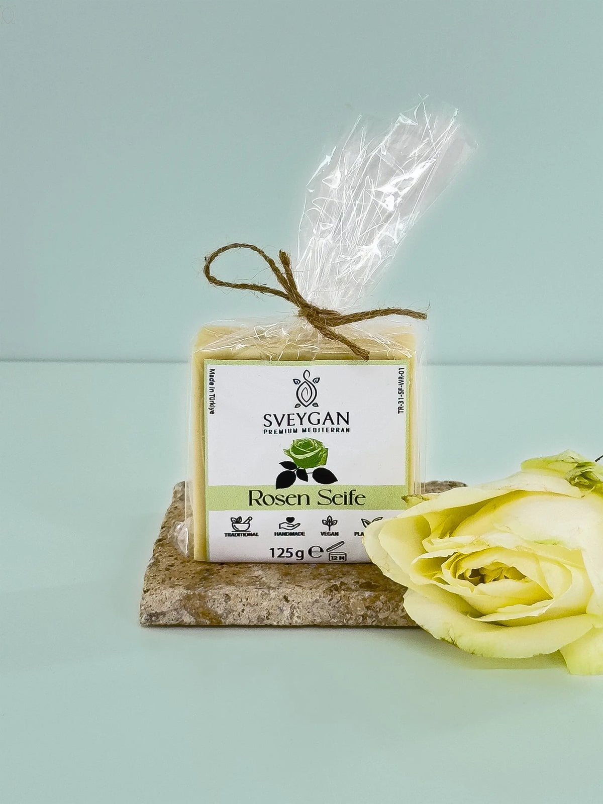 Rosenseife - sveygan - Premium Mediterran
