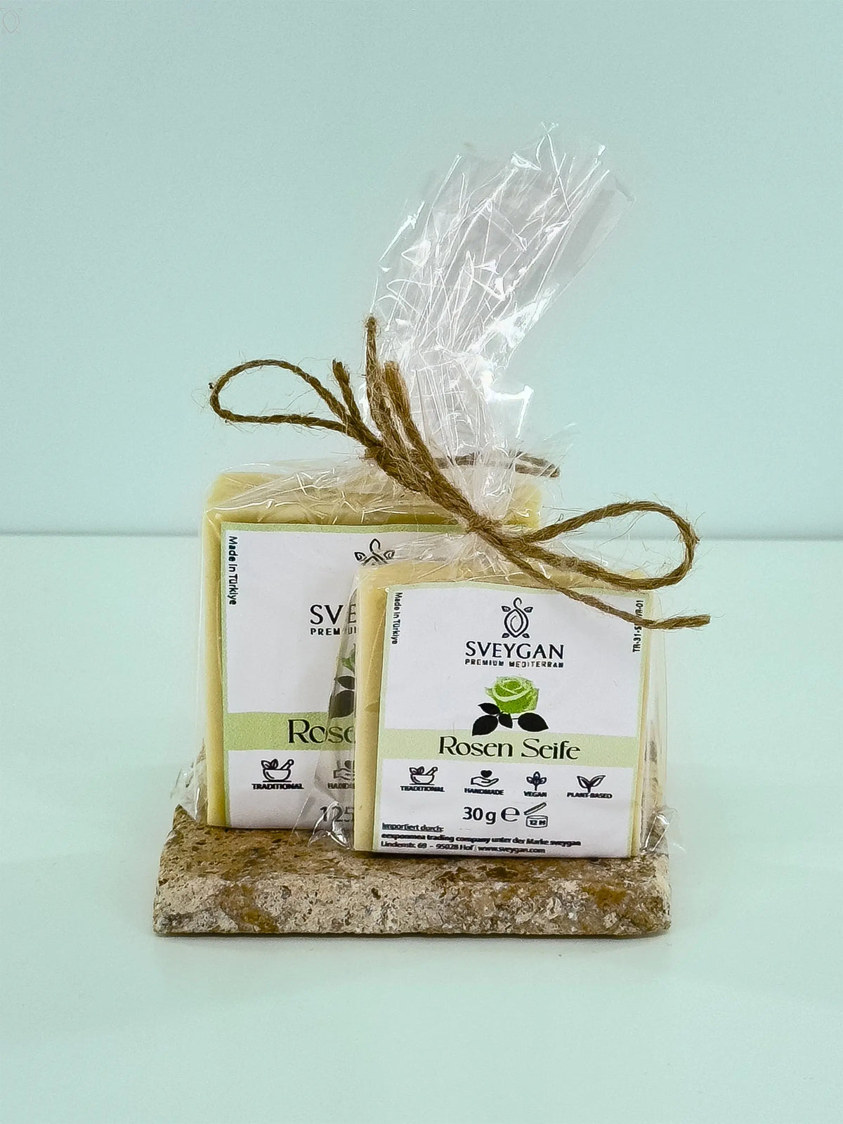 Rosenseife - sveygan - Premium Mediterran