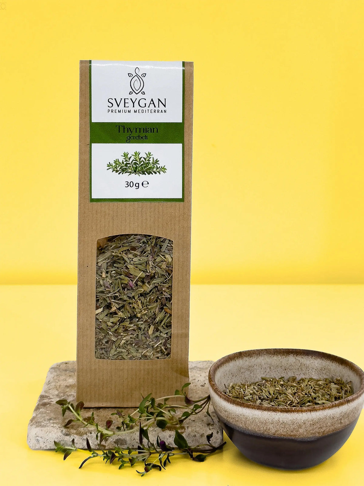 Thymian gerebelt 30g - sveygan - Premium Mediterran