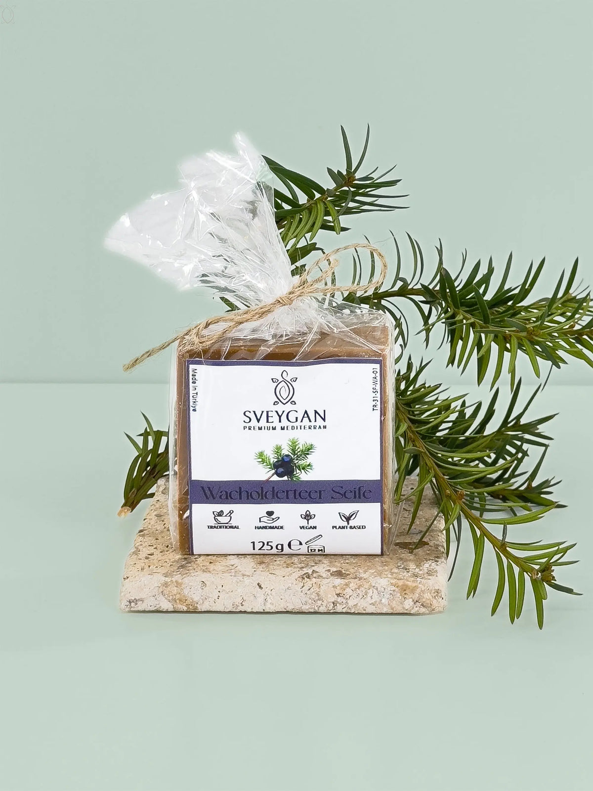 Wacholderteerseife - sveygan - Premium Mediterran